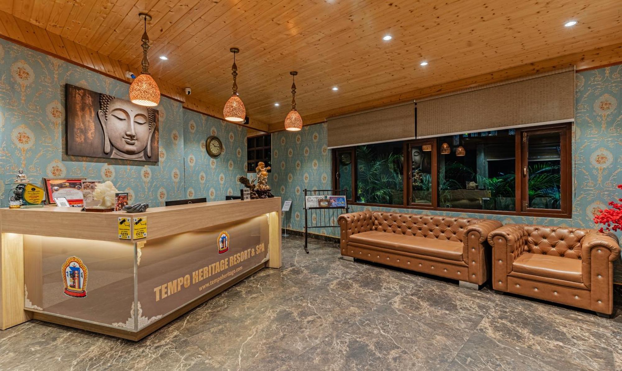 Tempo Heritage Resort & Spa Gangtok Bagian luar foto