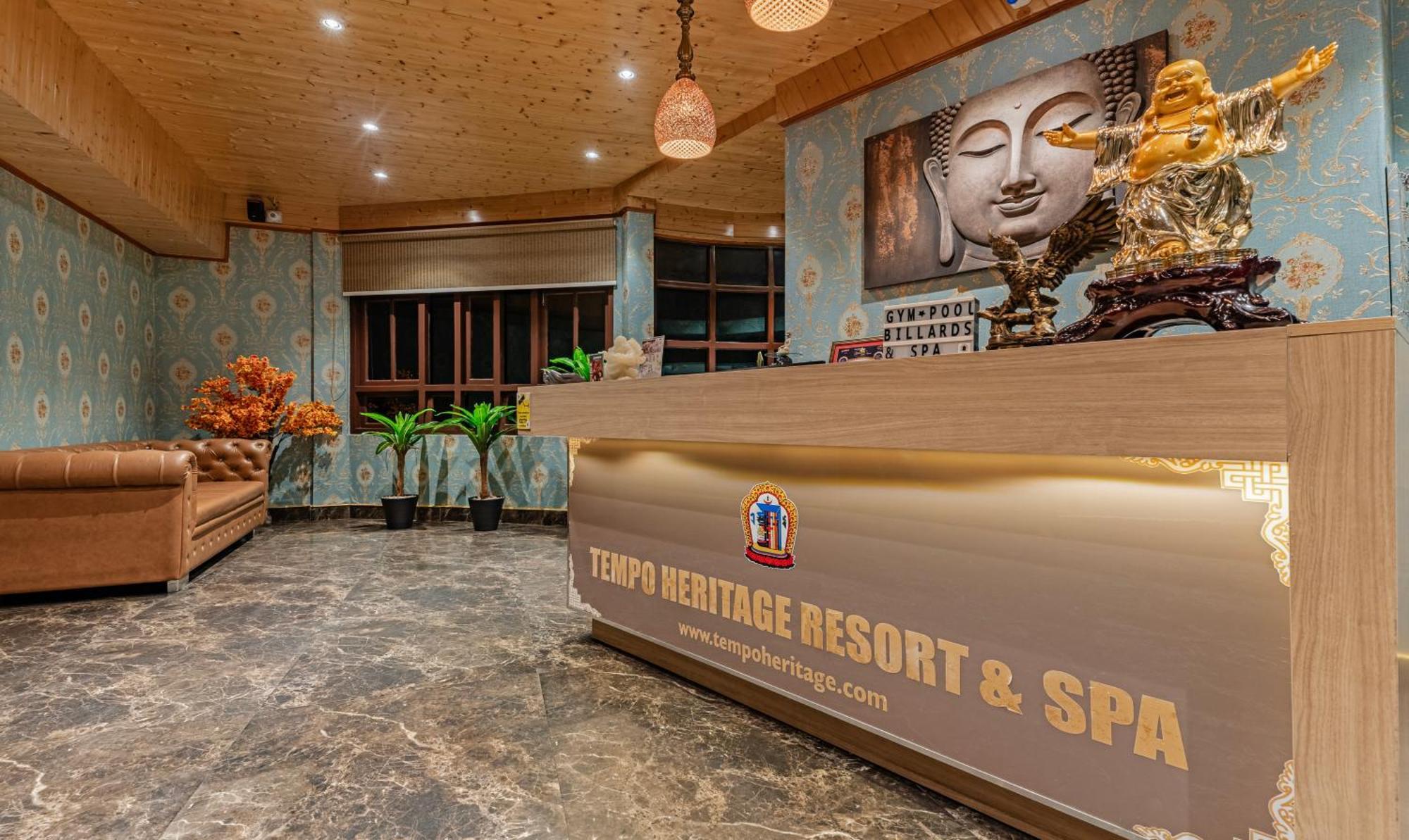 Tempo Heritage Resort & Spa Gangtok Bagian luar foto