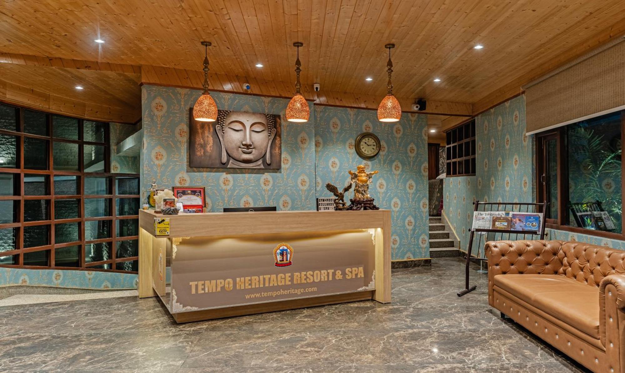 Tempo Heritage Resort & Spa Gangtok Bagian luar foto